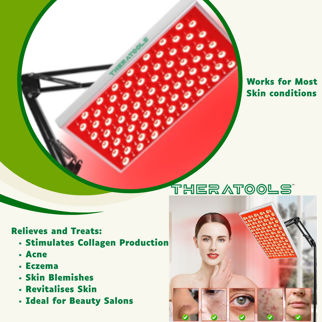 Red Light Therapy Lamp – Standalone  with Flexible Gooseneck