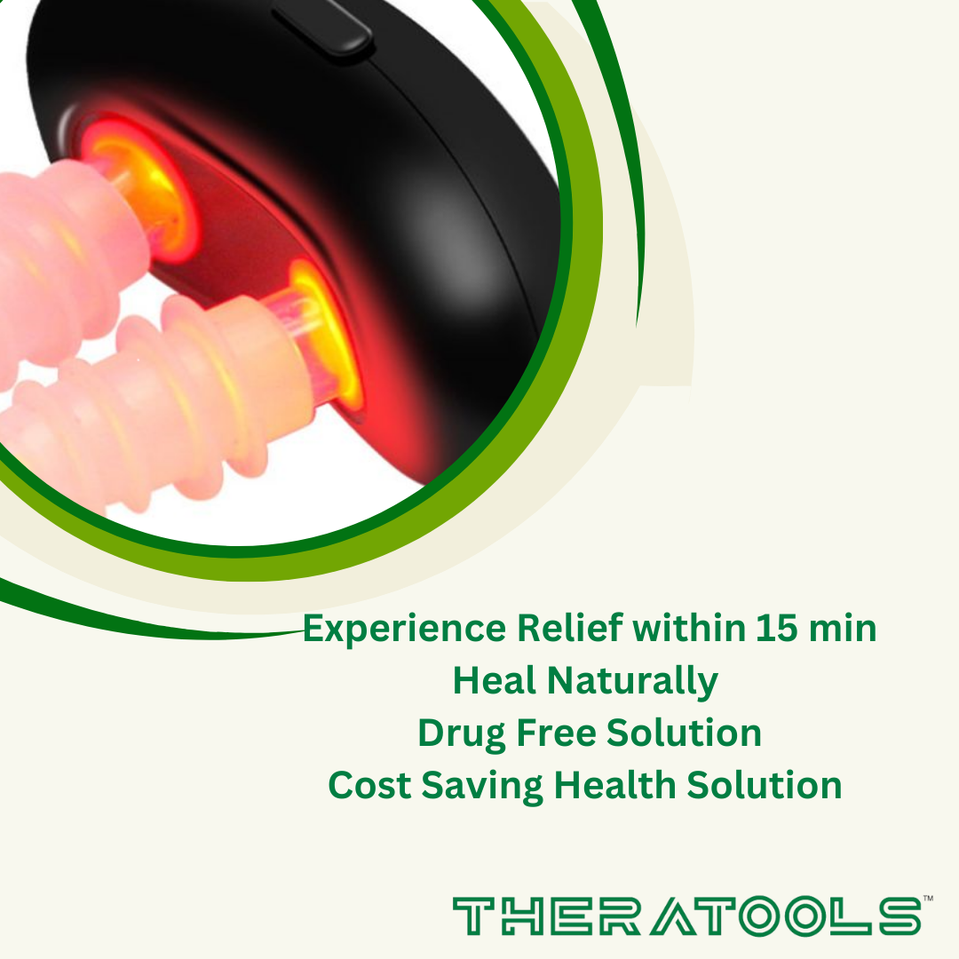 Red Light Nasal Sinusitis Rhinitis Allergy Treatment Device by Theratools