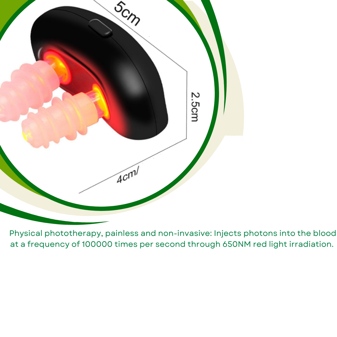 Red Light Nasal Sinusitis Rhinitis Allergy Treatment Device by Theratools
